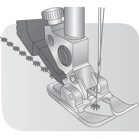 Pfaff Candlewickingfuß für IDT-System