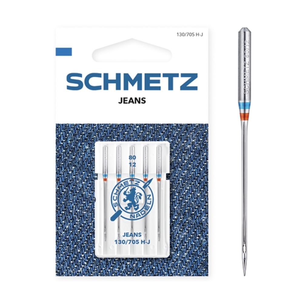 SCHMETZ Jeans Nadeln Stärke 80 5er Packung