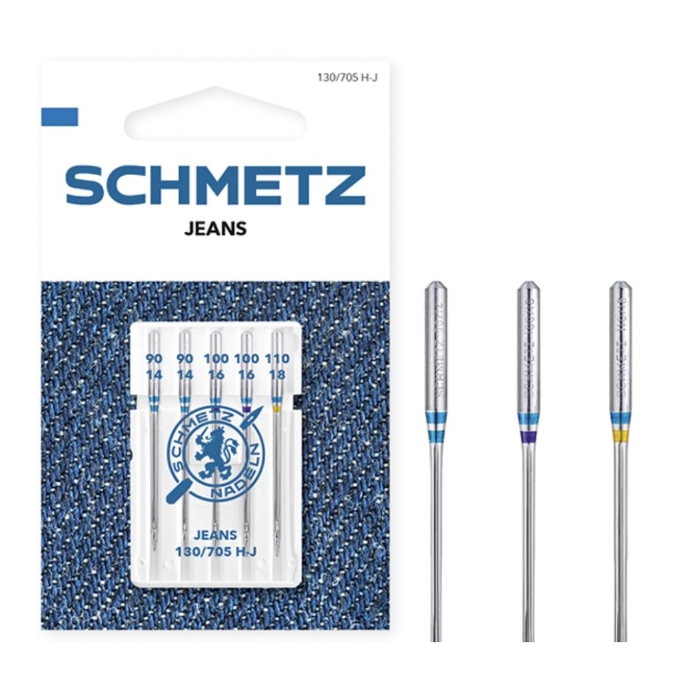 SCHMETZ Jeans Nadeln Stärke 90-110 5er Packung