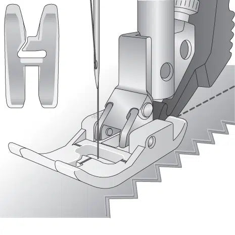 Pfaff Spezialgleitsohle für IDT-System
