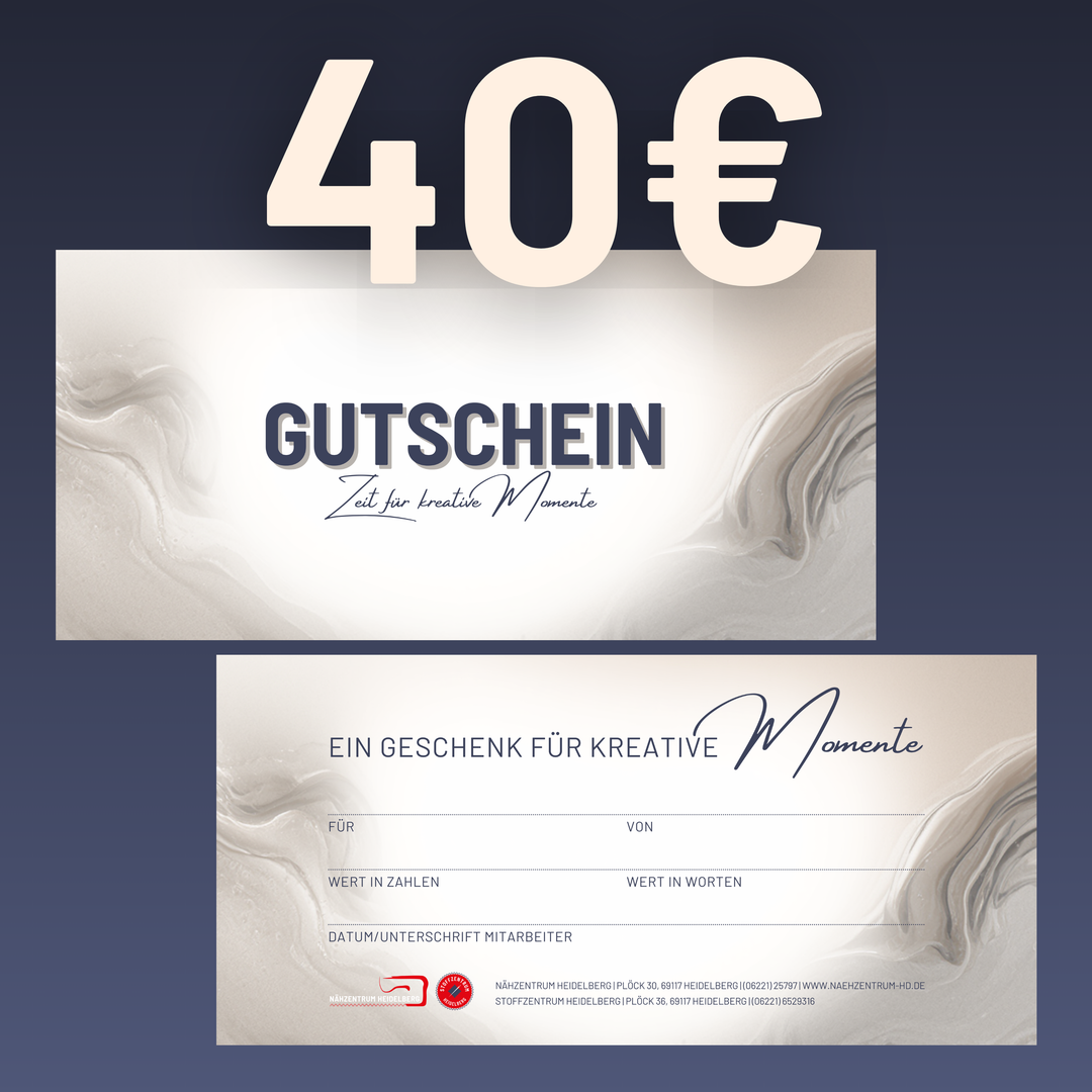 Gutschein 40€