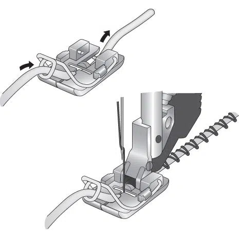Pfaff Litzenfuß für IDT-System