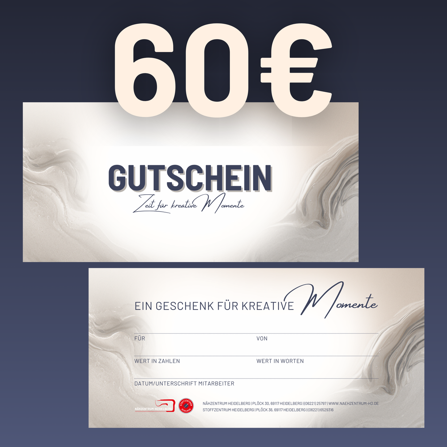 Gutschein 60€