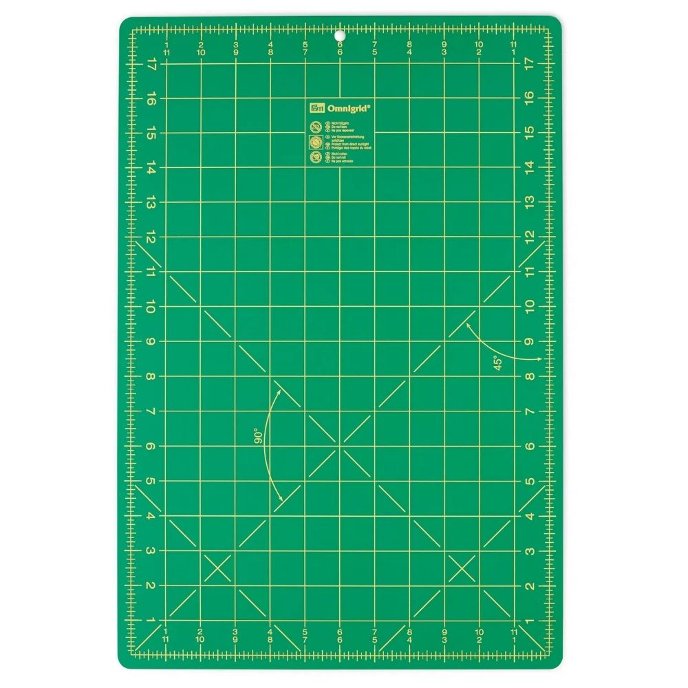 PRYM Schneideunterlage cm/inch-Einteilung 45x30cm