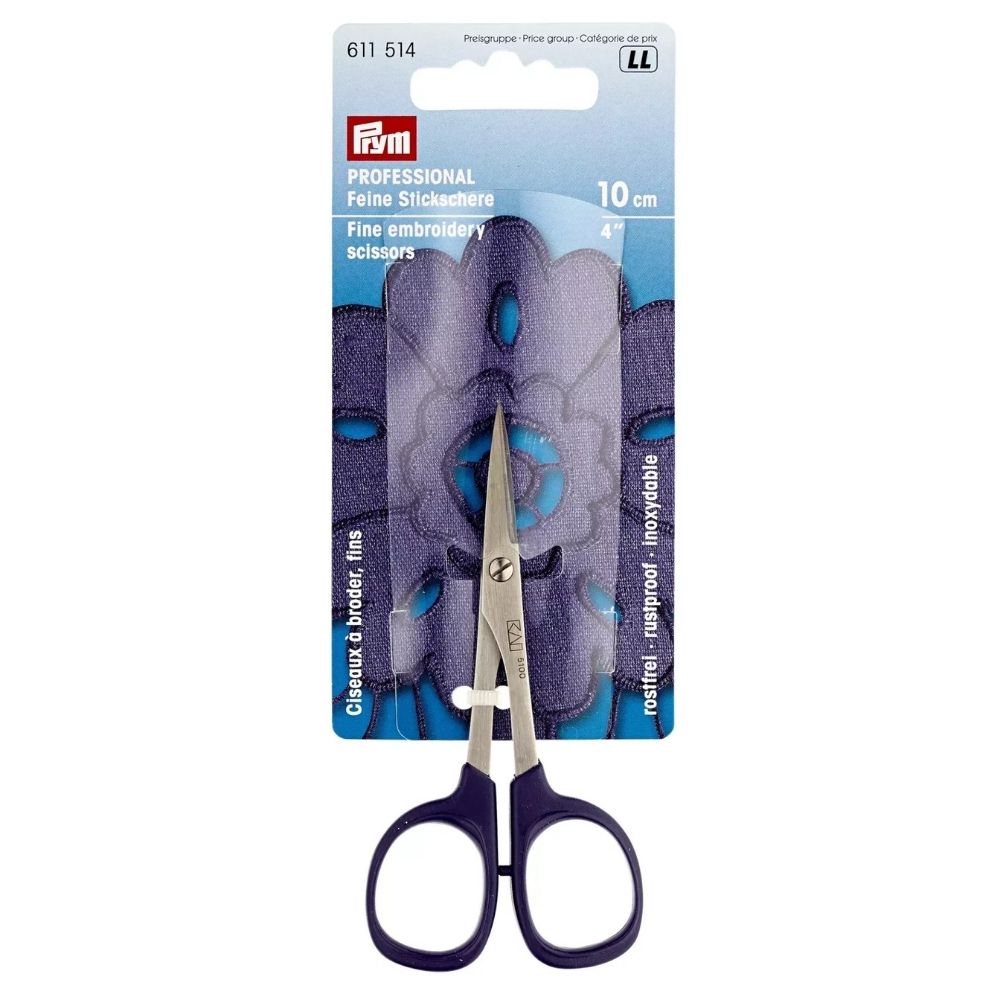PRYM Stickschere Professional fein 10cm