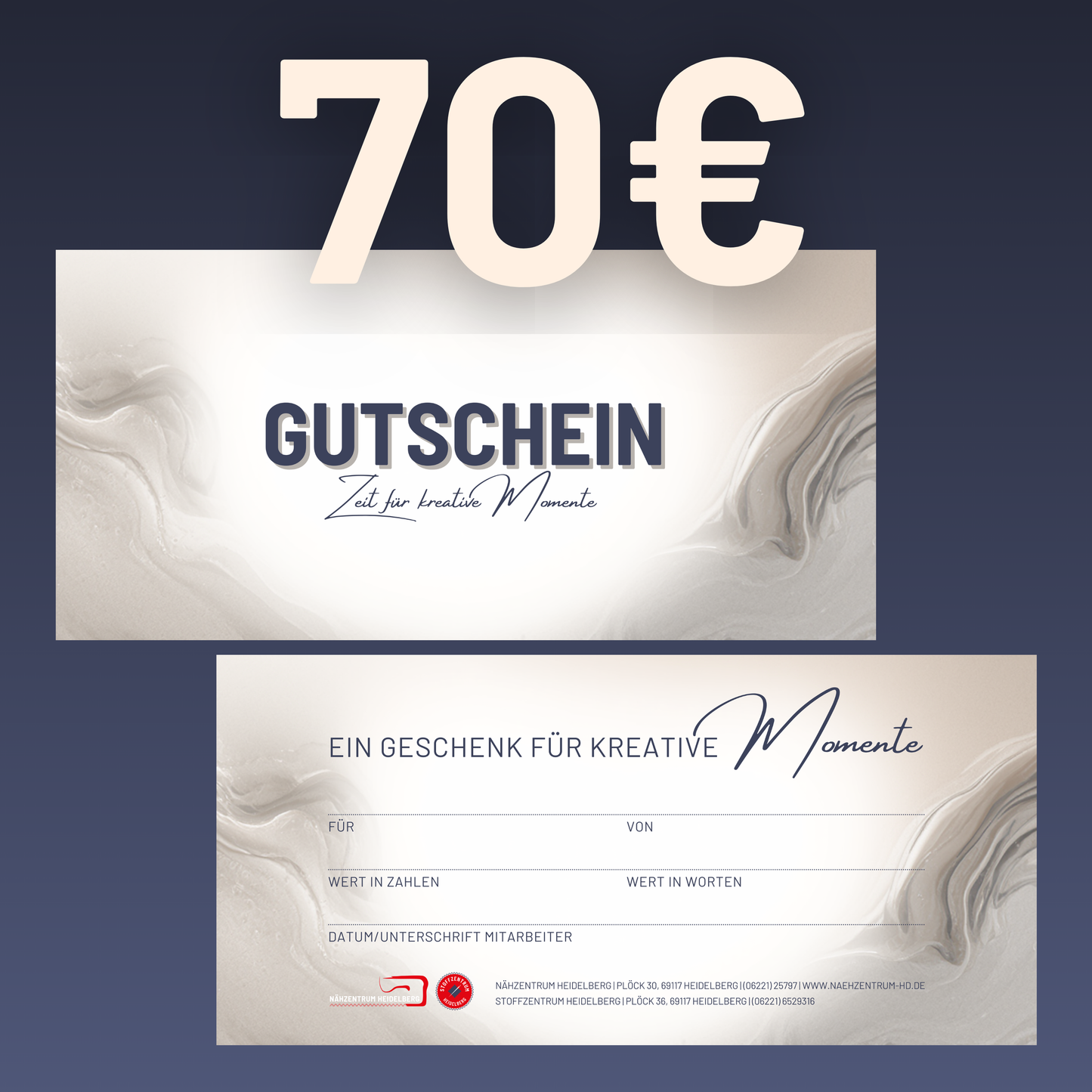 Gutschein 70€