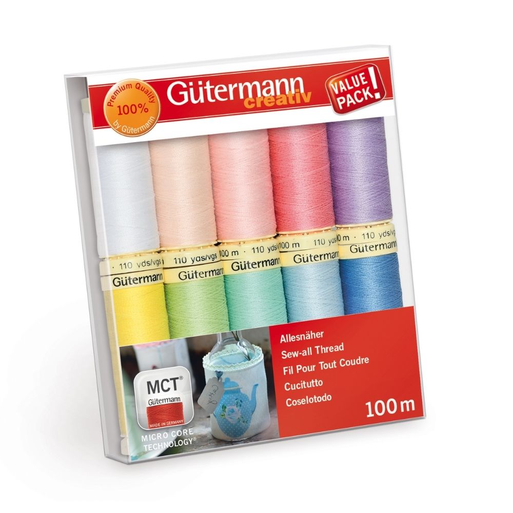 Gütermann Nähfaden-Set Allesnäher / pastell