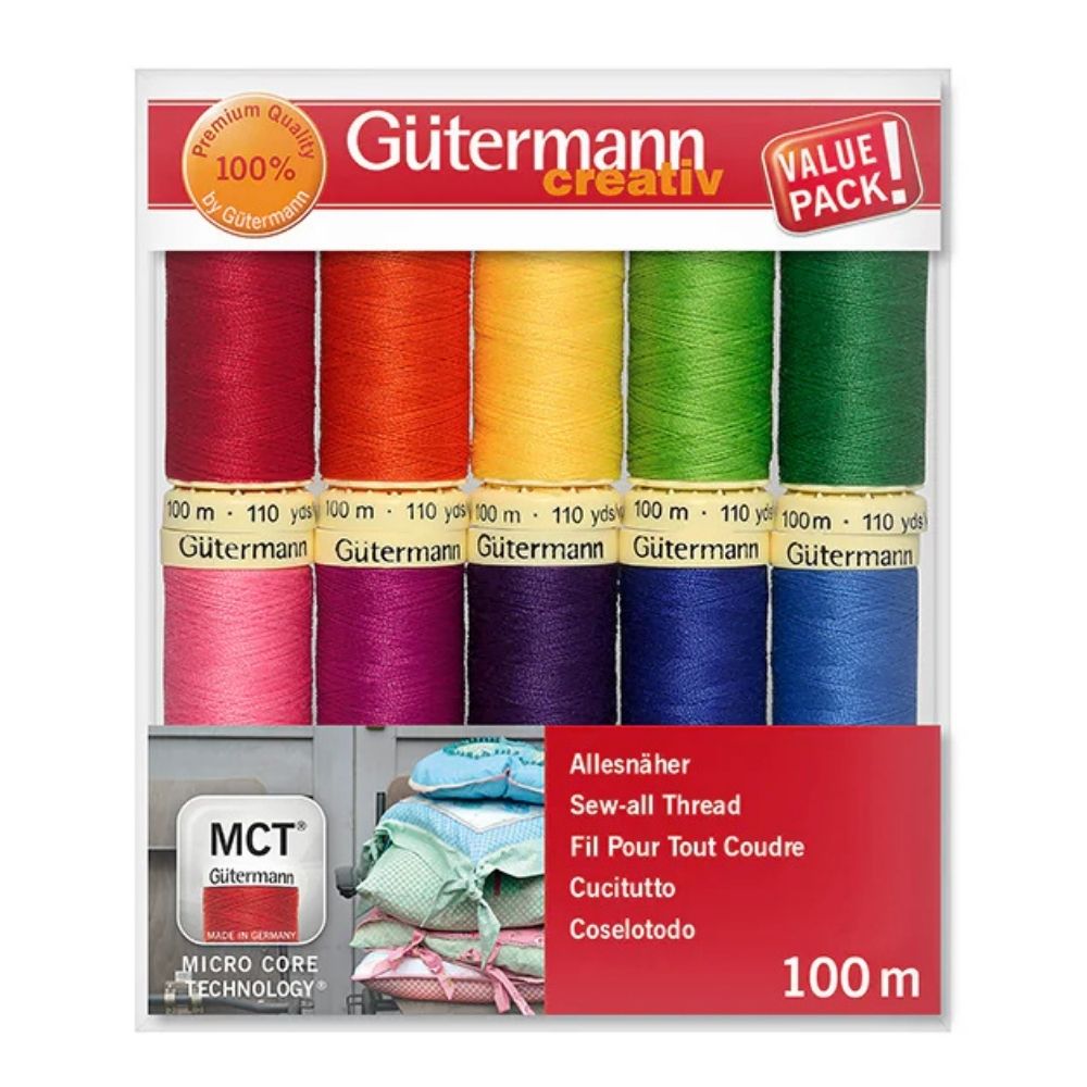 Gütermann Nähfaden-Set Allesnäher / bunt