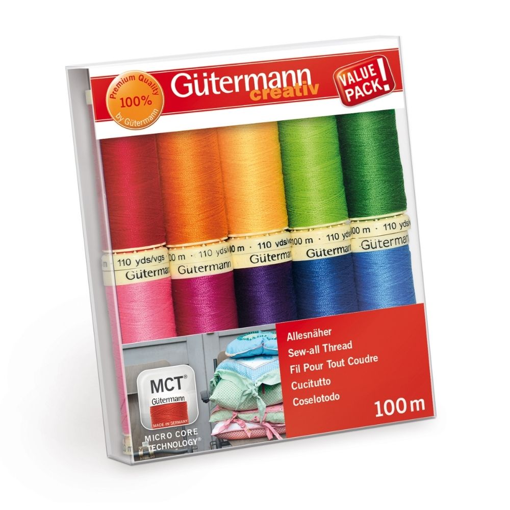 Gütermann Nähfaden-Set Allesnäher / bunt