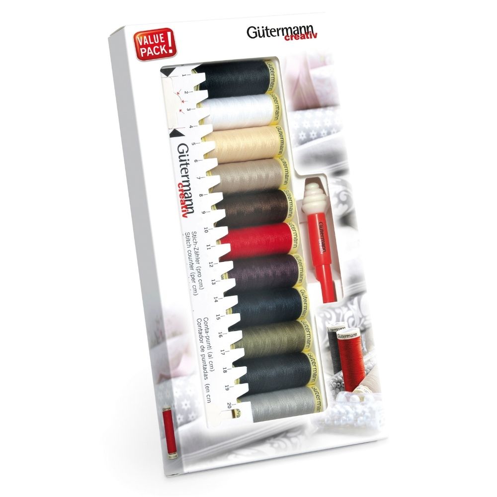 Gütermann Nähfaden-Set mit Handmaß und Seam-fix mini