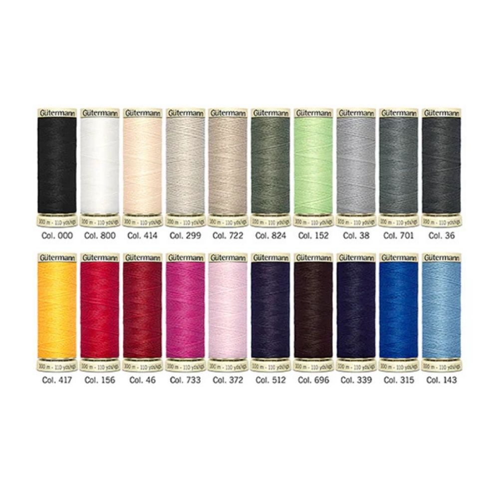 Gütermann Nähfaden-Set Allesnäher 20 Spulen / bunt