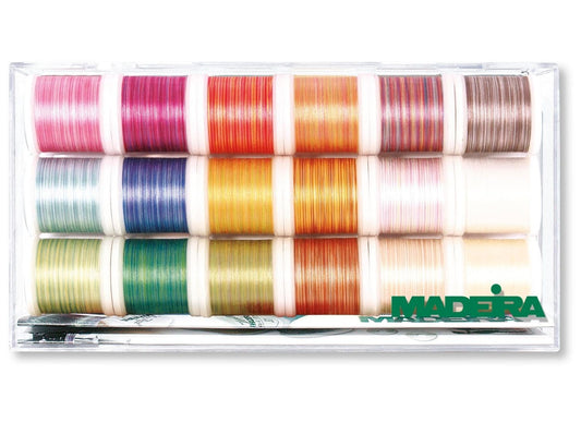 Madeira Cotona No. 50 Multicolor Garnbox (18 x 200m)