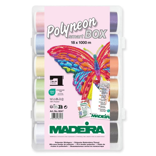 Madeira Polyneon No. 40 Smartbox (18 x 1000m)