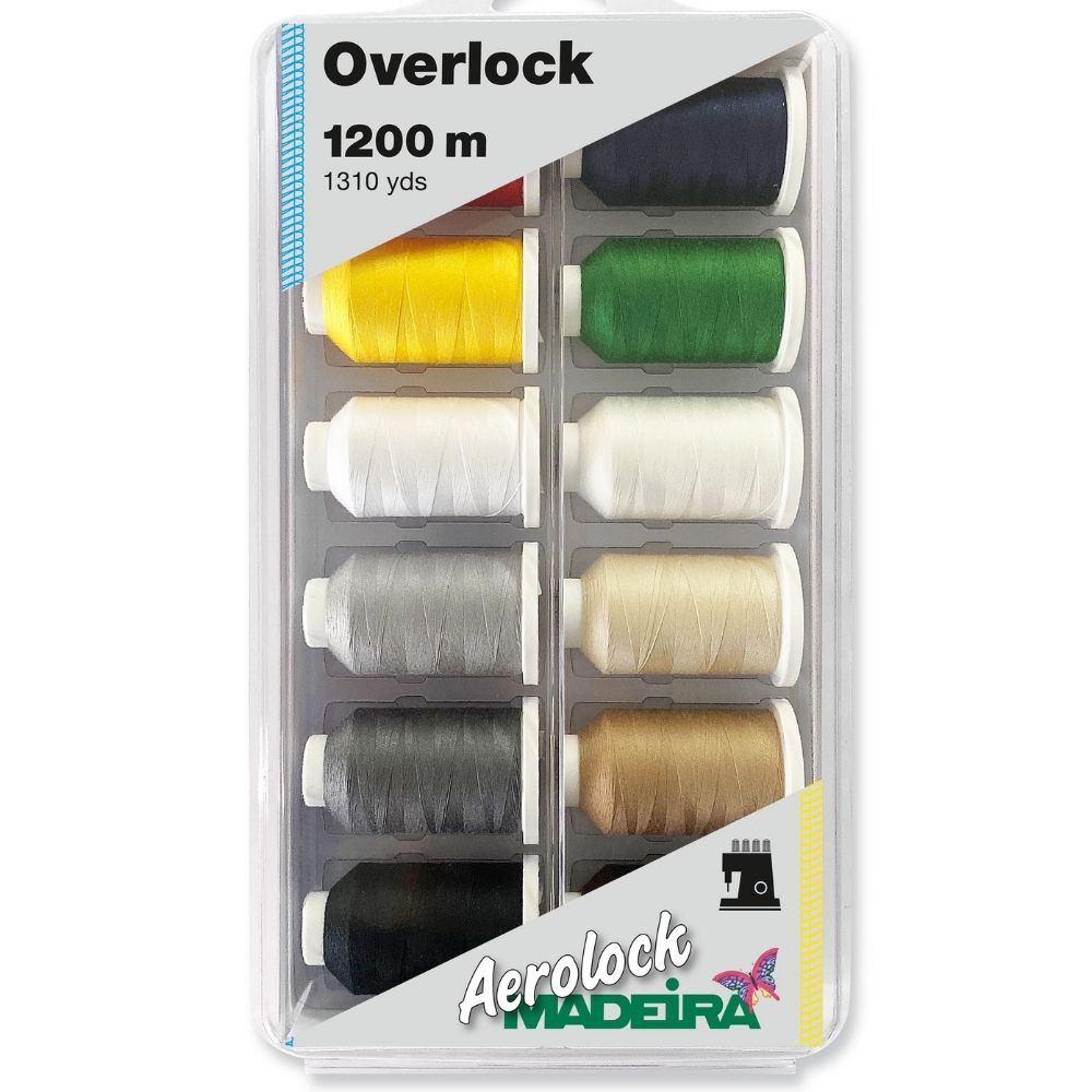 Madeira Aerolock No. 125 Miniking Box ( 12 x 1200m)