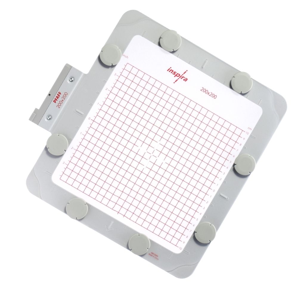 Pfaff Quilters Metallstickrahmen (200 x 200 mm)