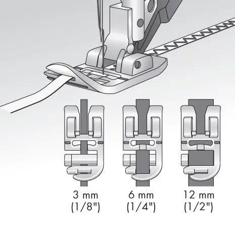 Pfaff Zierbandfuß für IDT-System