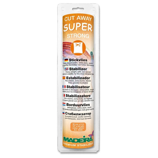 Madeira Super Strong weiß 30 cm x 5 m