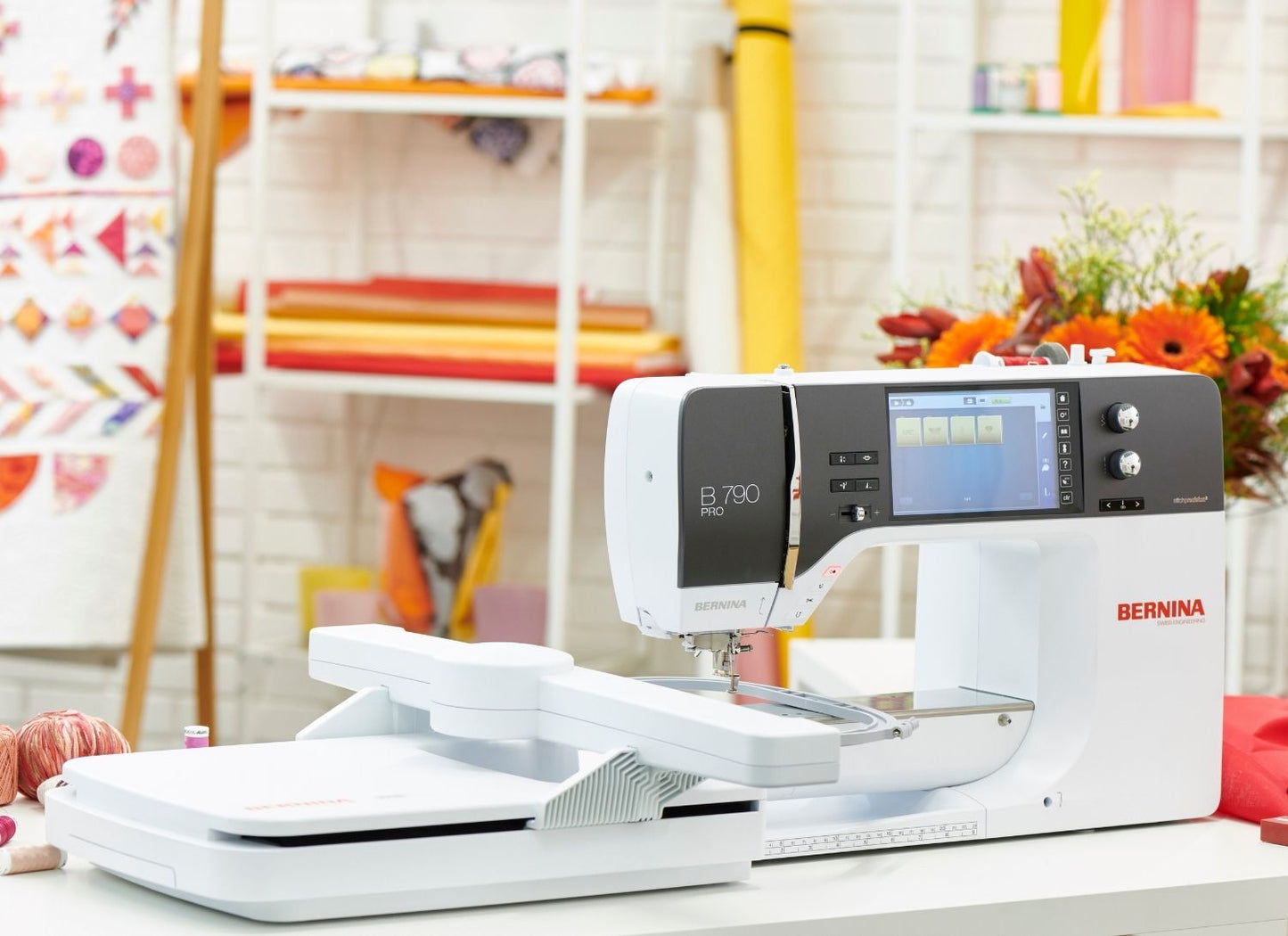 Bernina B790 PRO mit SDT Stickmodul
