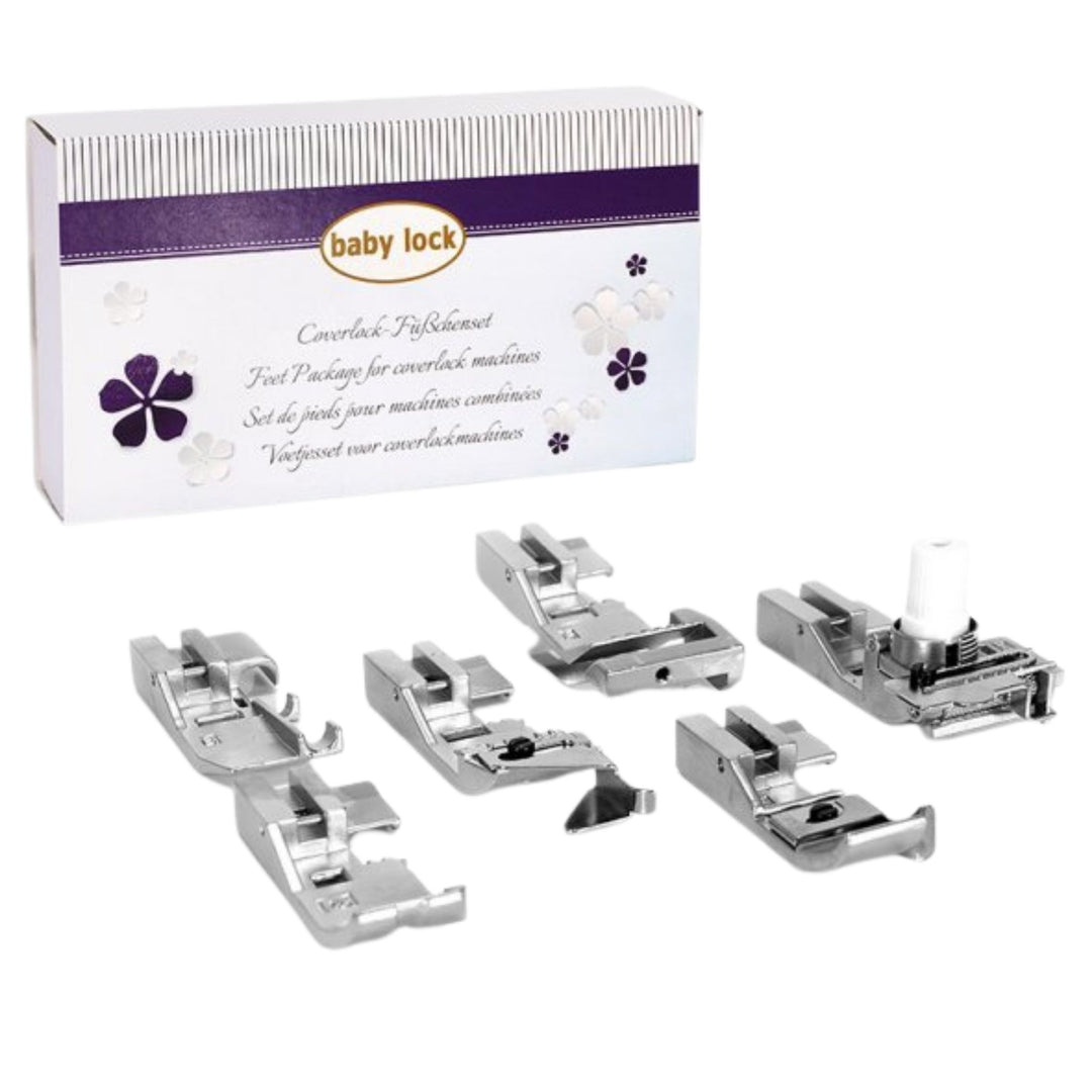 Baby Lock Füßchenset - Coverlock