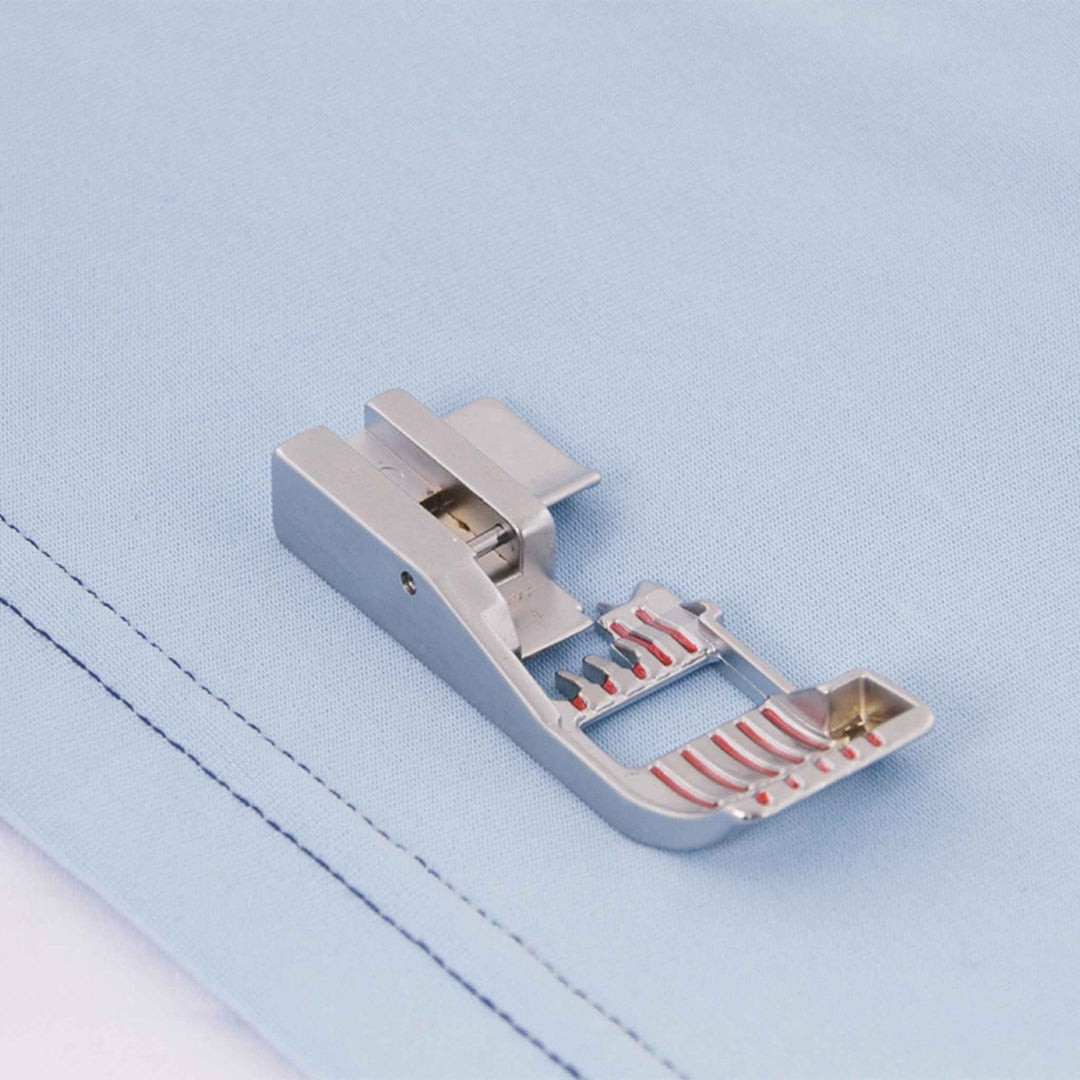 Babylock offener Nähfuß mit Führungslinien
