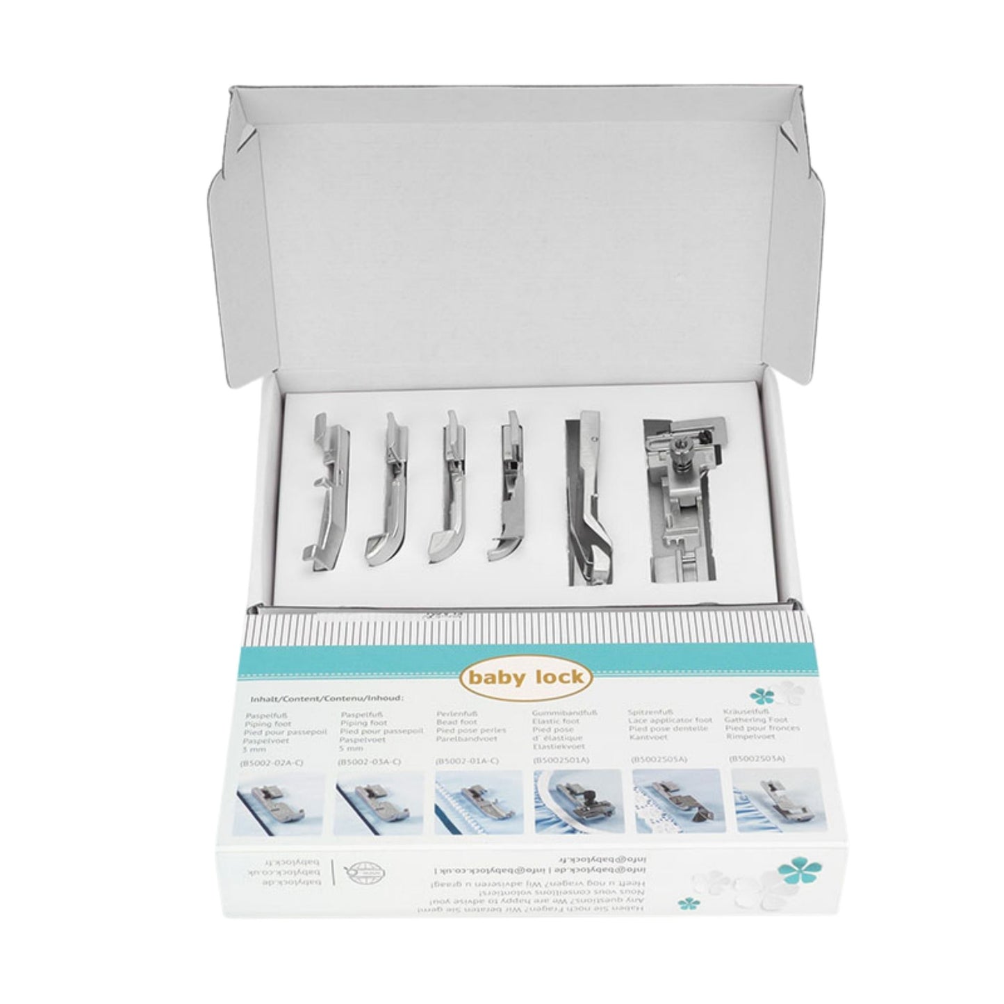 Babylock Overlock-Füßchenset