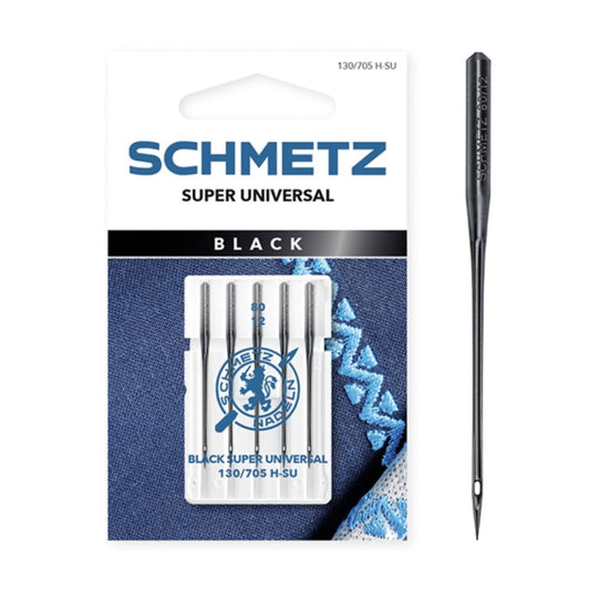 SCHMETZ Super Universal Black Nadeln Stärke 80