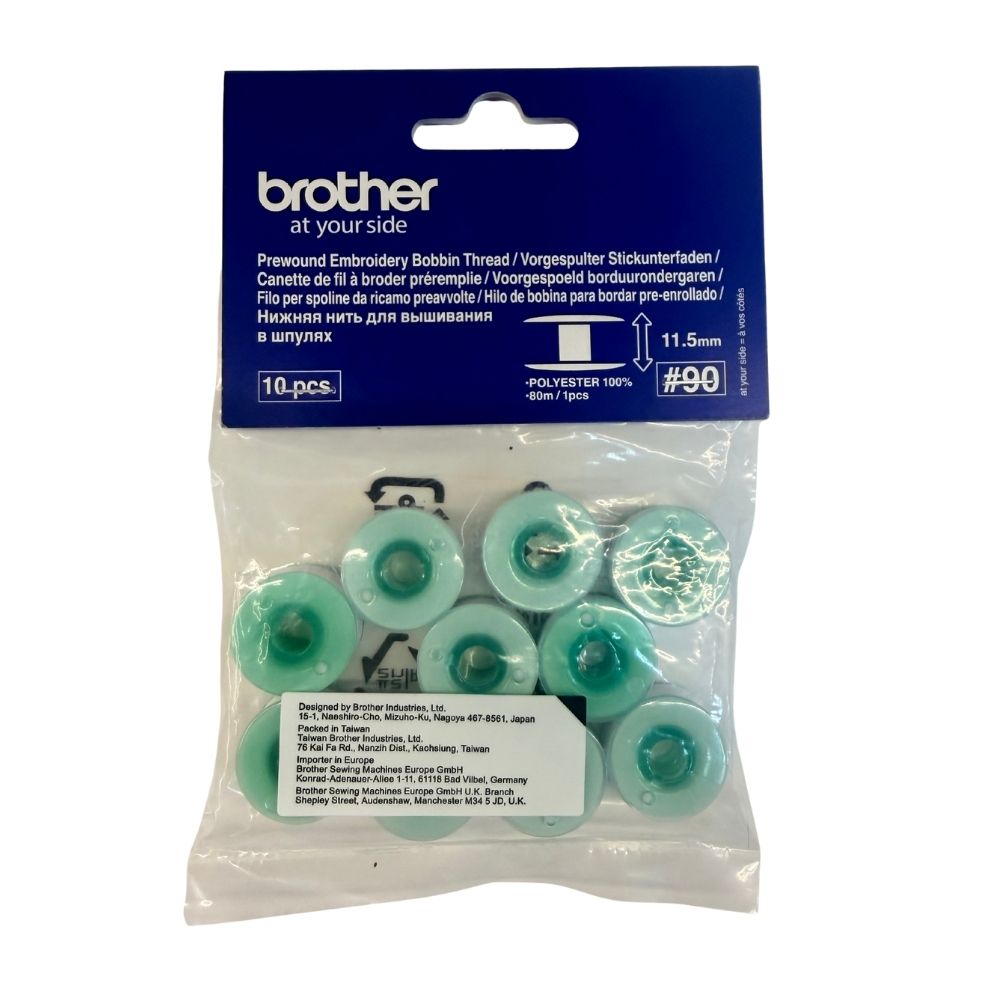 Brother Vorgespulte Stick Unterfadenspulen mit Clips
