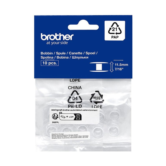 Brother Spulen (11,5mm) 10er Pack