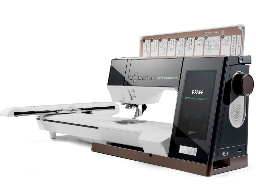 Pfaff Creative Expression 750 mit Stickmodul