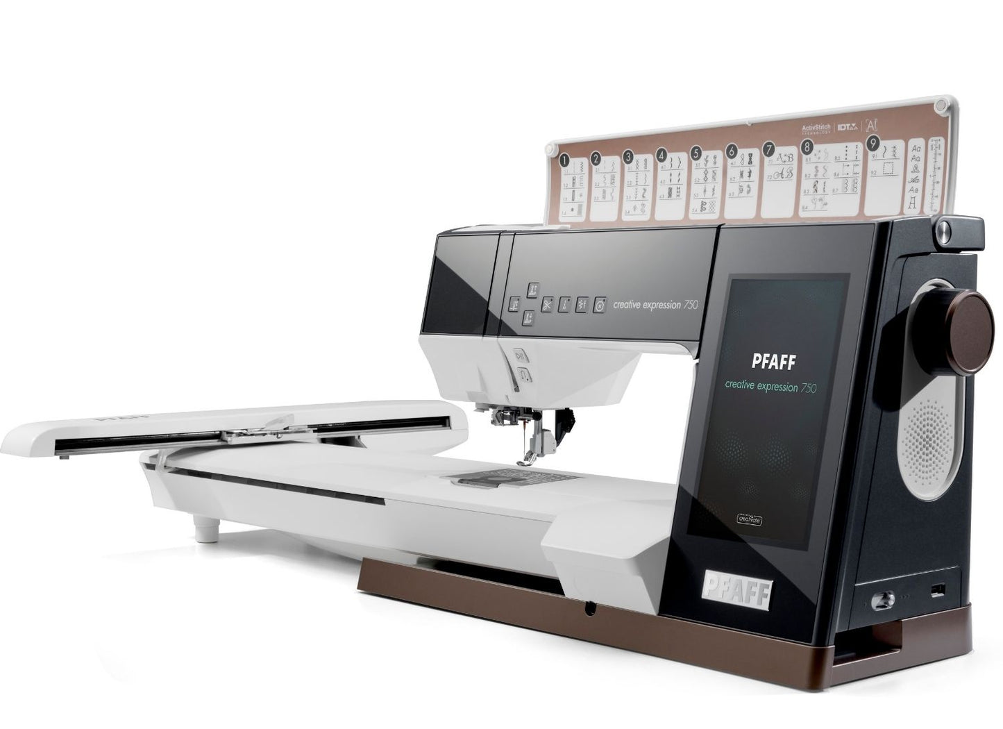 Pfaff Creative Expression 750 mit Stickmodul