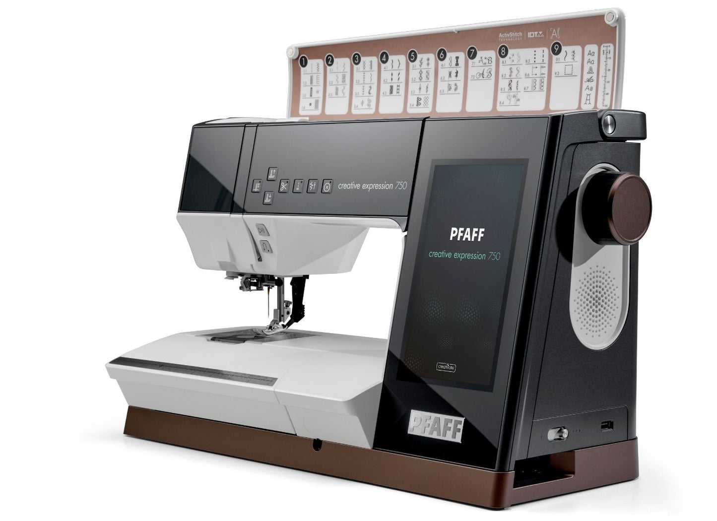 Pfaff Creative Expression 750 mit Stickmodul