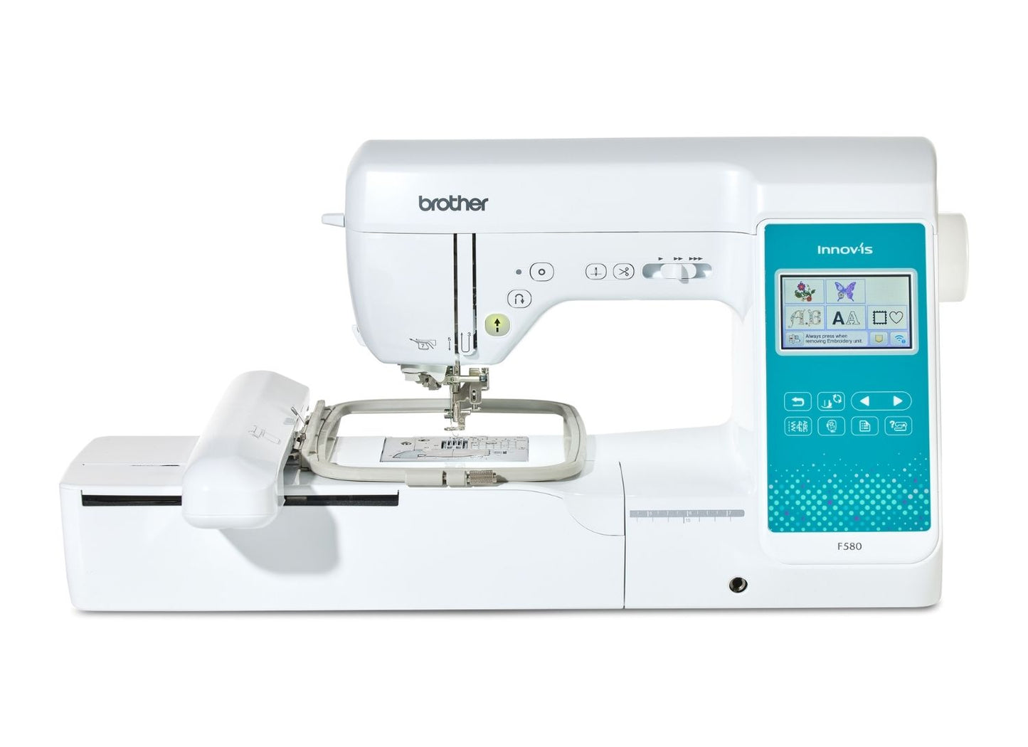 Brother Innov-is F580 mit Stickmodul