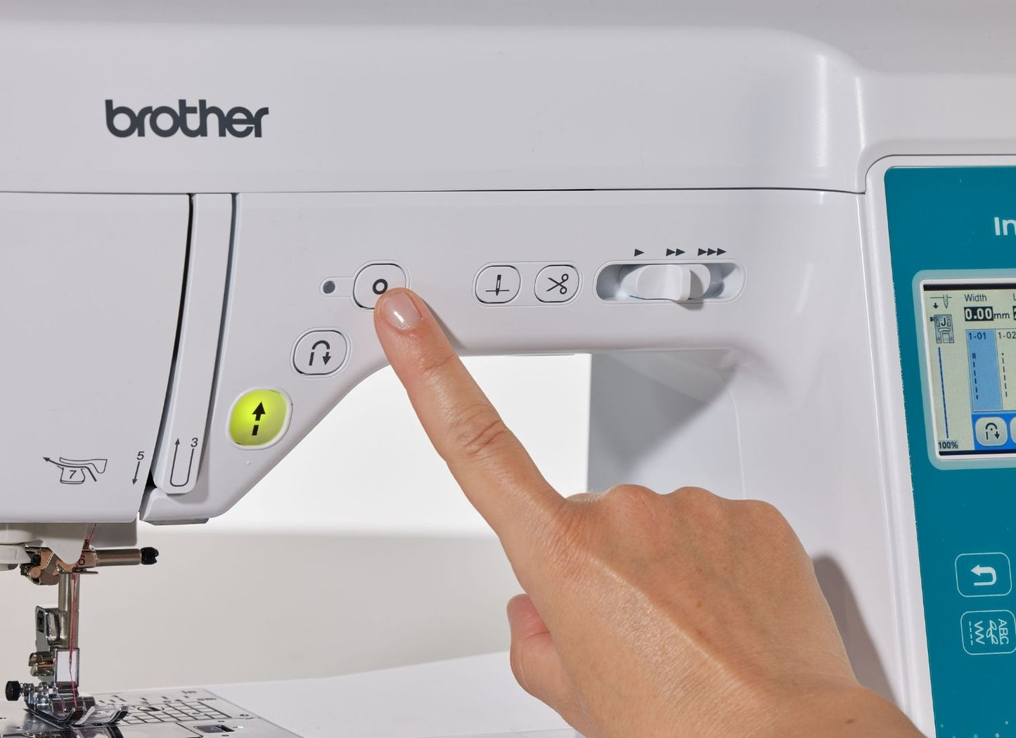 Brother Innov-is F580 mit Stickmodul