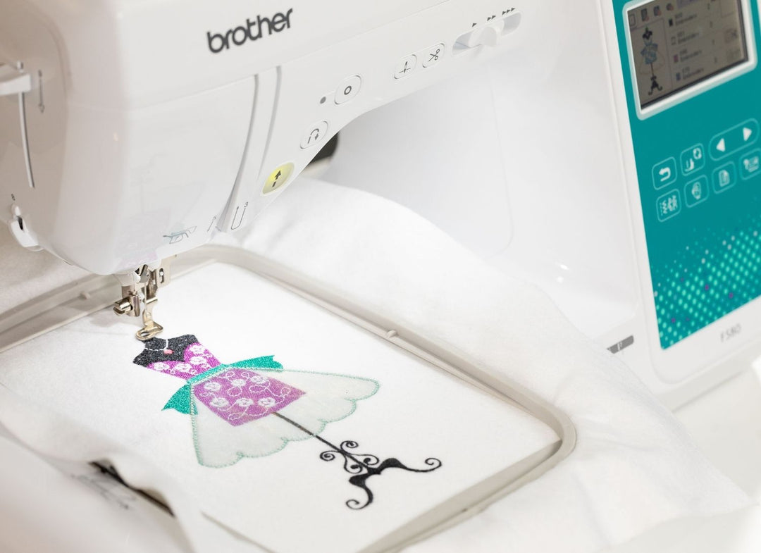 Brother Innov-is F580 mit Stickmodul