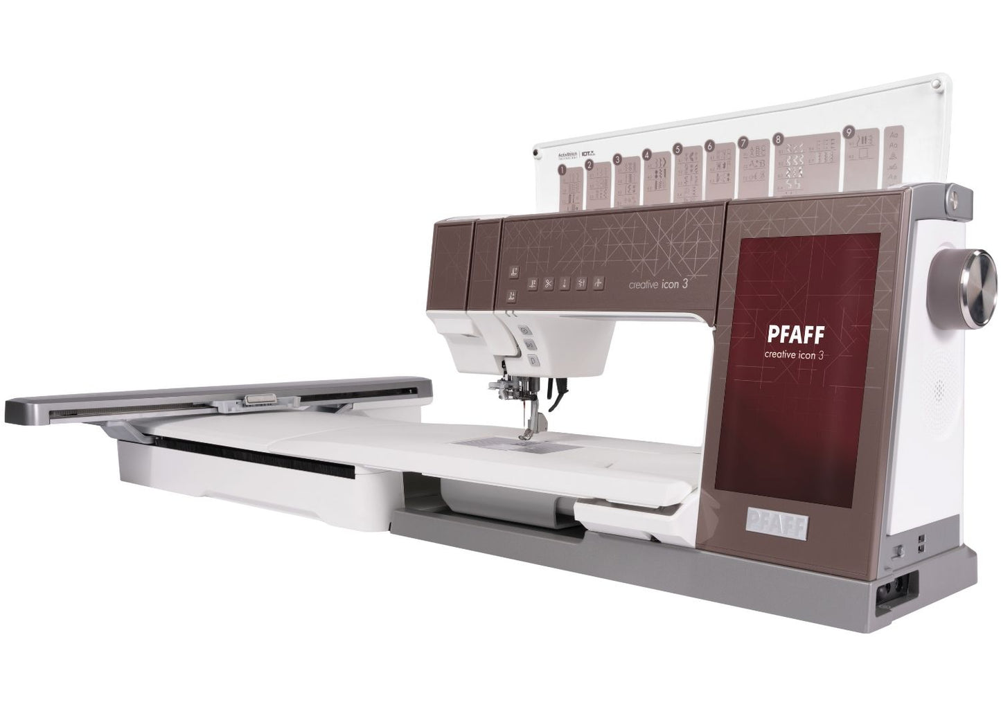 Pfaff Creative Icon 3 mit Stickmodul