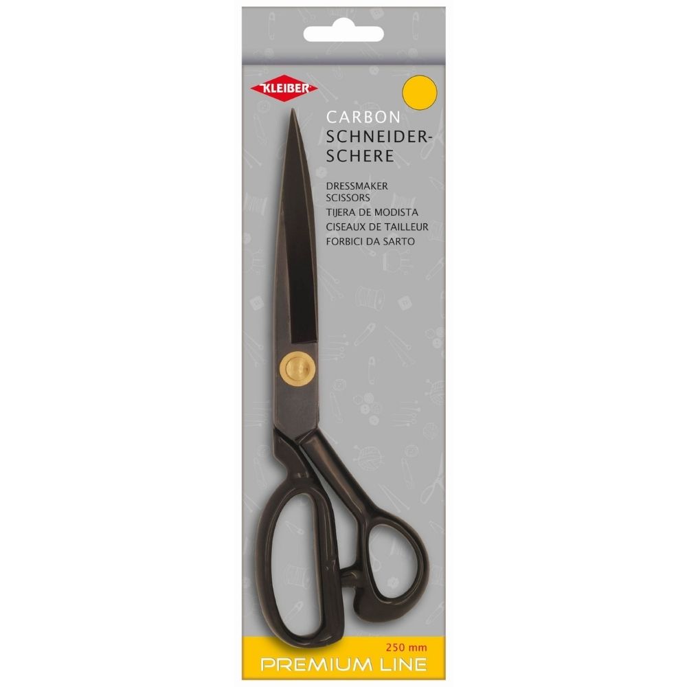 Kleiber Carbon Schneider-Schere 250 mm / schwarz
