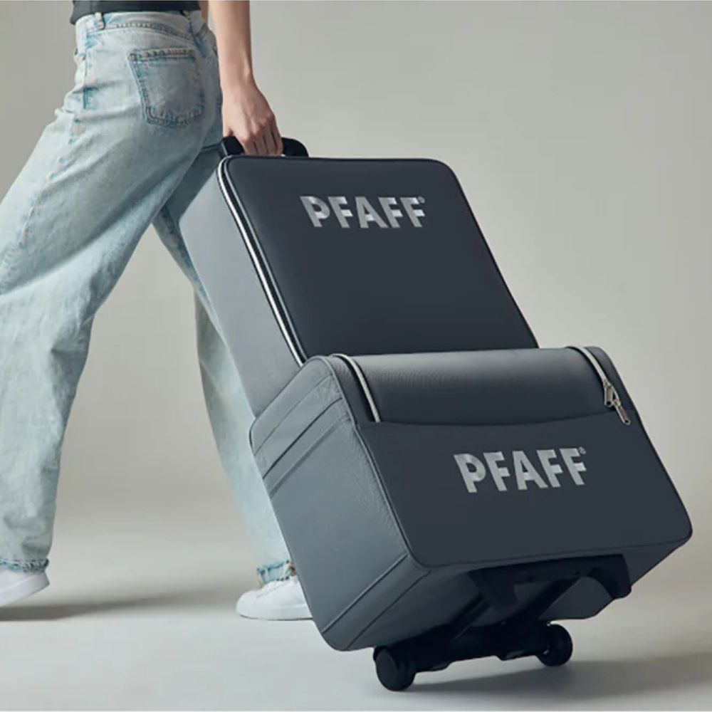 PFAFF Kofferset 2-teilig Trolley & Stickmodultasche für creative expect 350