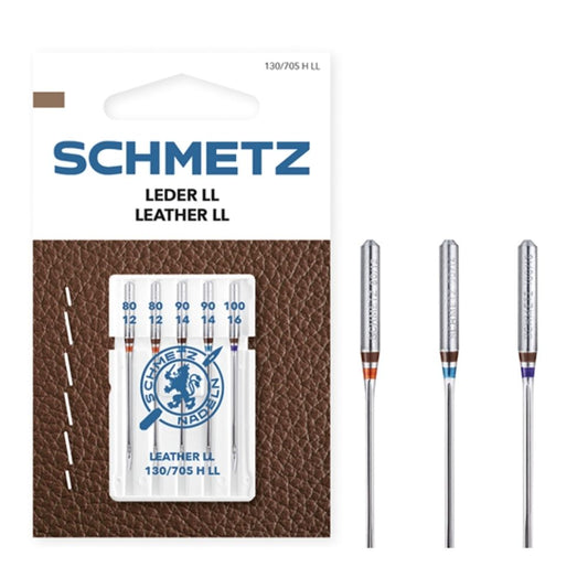 SCHMETZ Leder Nadeln Stärke 80-100