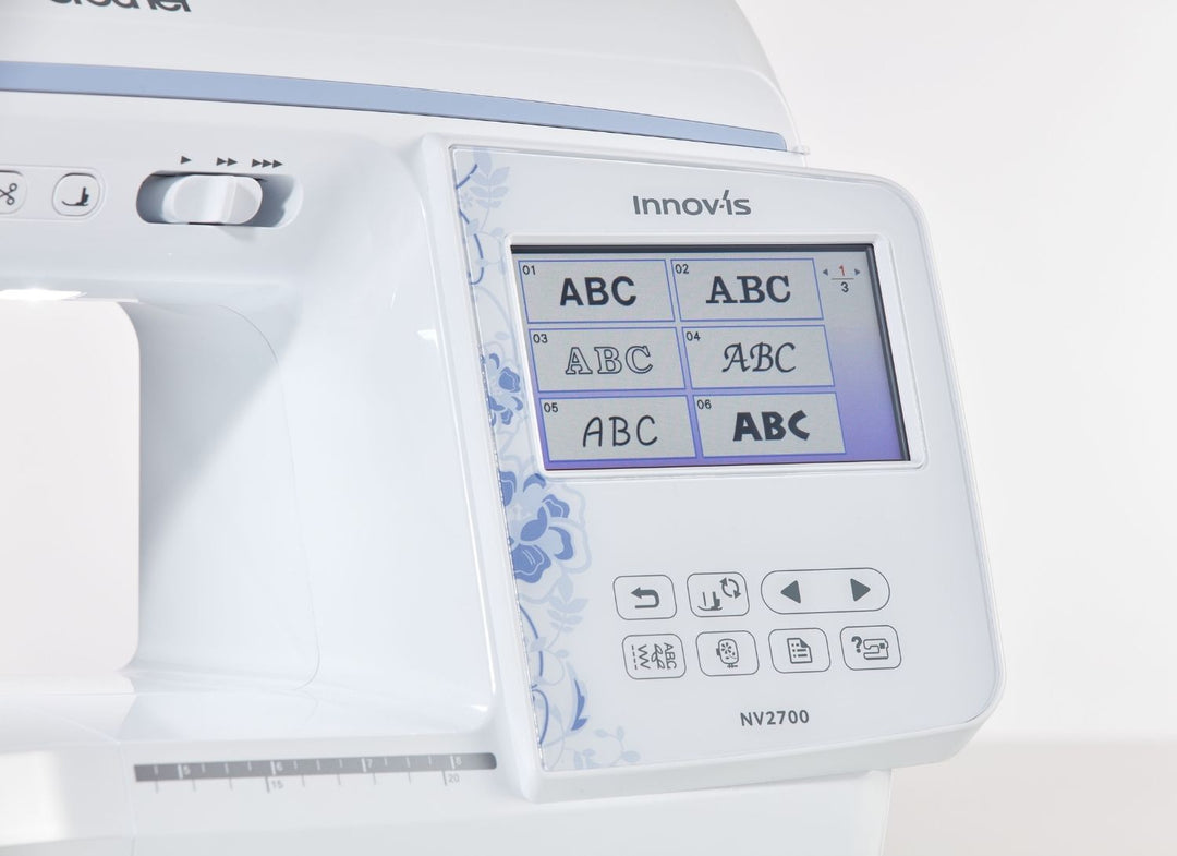 Brother Innov-is 2700 mit Stickmodul