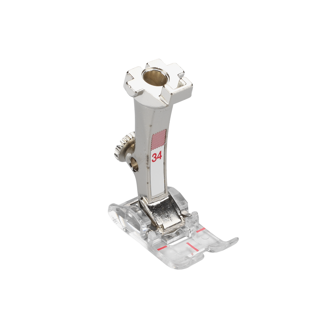 Bernina Rücktransportfuß mit transparenter Sohle Nr. 34