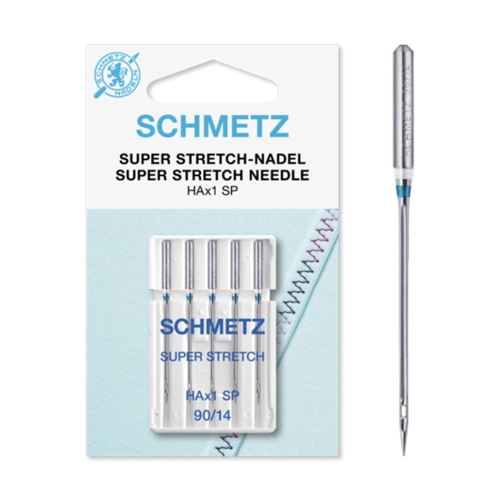 SCHMETZ Super Stretch Nadeln Stärke 90 5er Packung