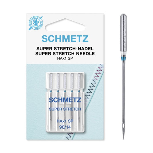 SCHMETZ Super Stretch Nadeln Stärke 90 5er Packung