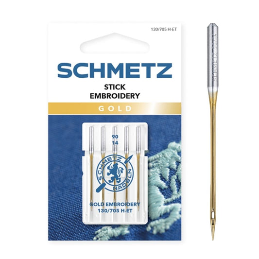 SCHMETZ Gold-Stick Nadeln Stärke 90