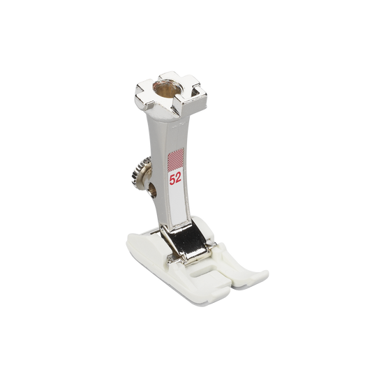 Bernina Zickzack-Nähfuß mit Gleitsohle Nr. 52