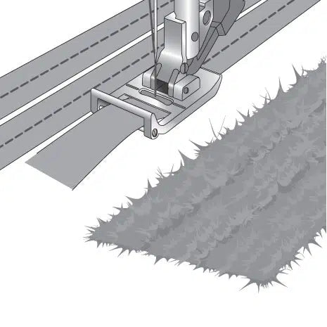 Pfaff Chenille-Fuß für IDT-System